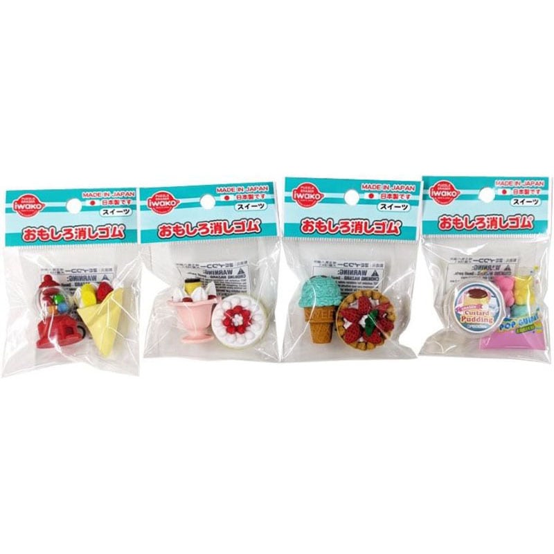 イワコー　おもしろ消しゴム　スイーツ