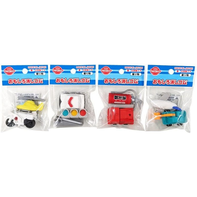 イワコー　おもしろ消しゴム　乗り物