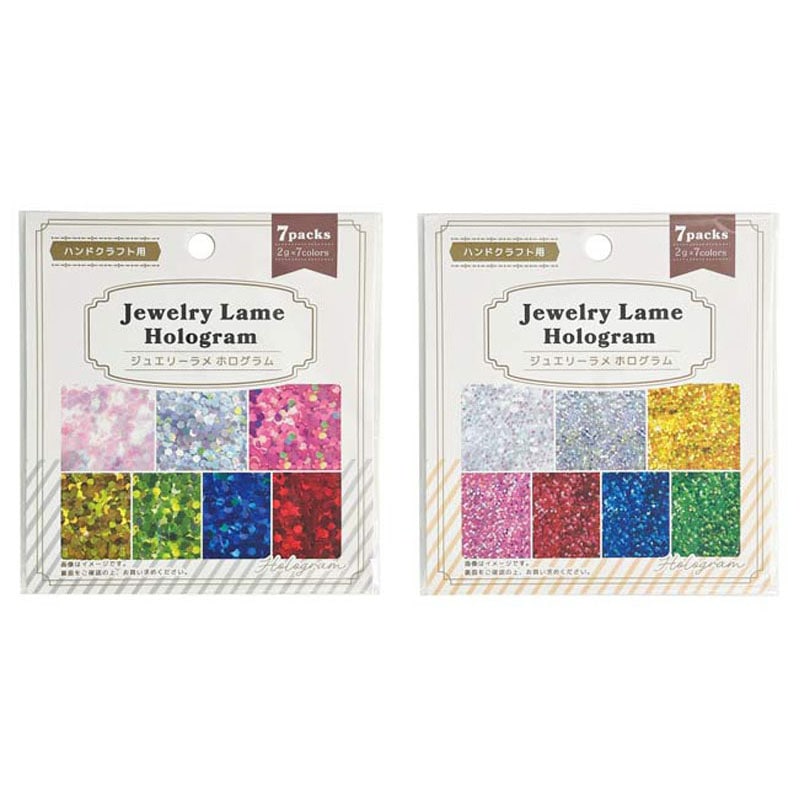 ジュエリーラメ ホログラム 7P