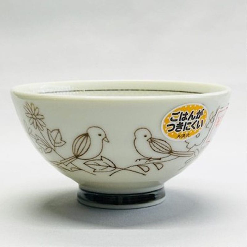 ラブバード茶　粒粒茶碗