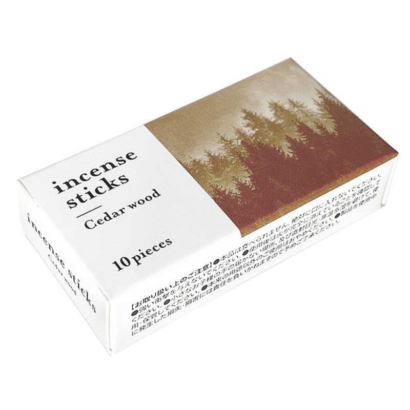 お香　１０本　シダーウッド