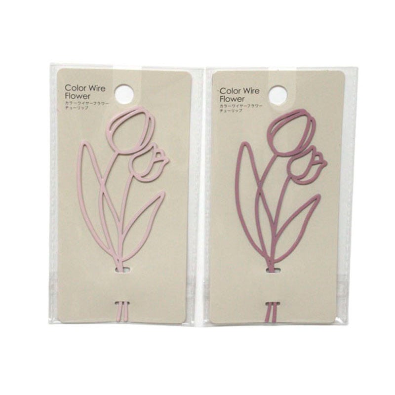 カラーワイヤーフラワー　チューリップ