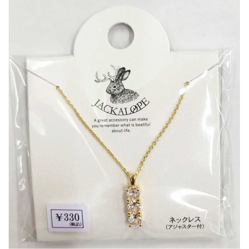 ＪＬ　ＣＺネックレス　ライン　ＧＤ