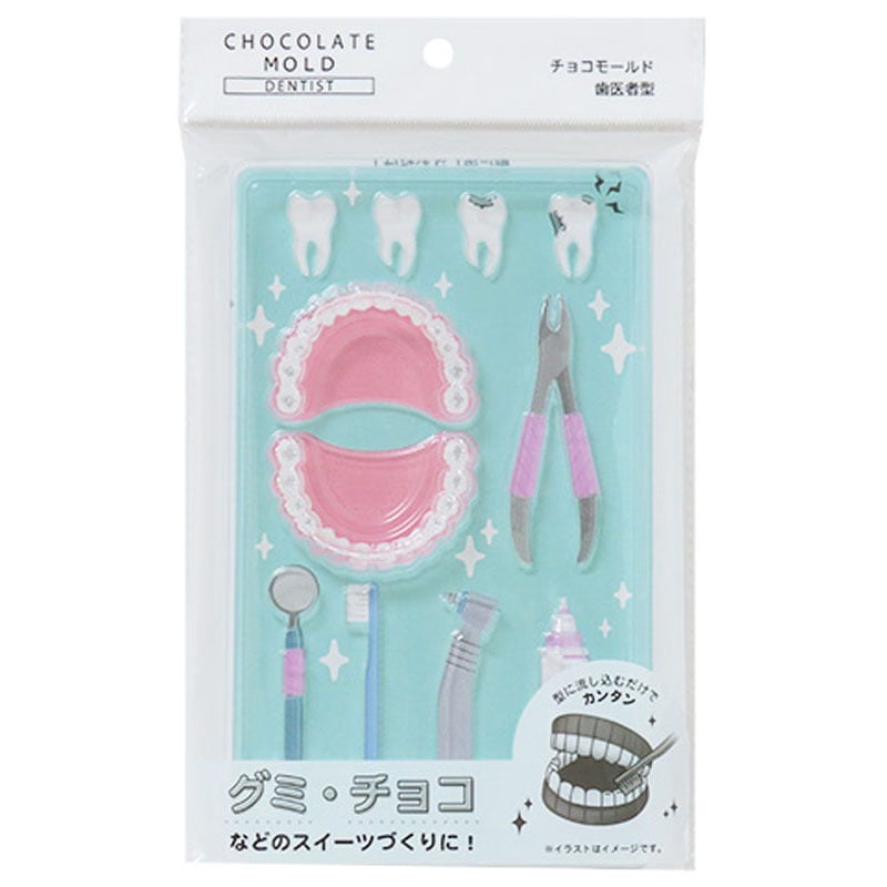 チョコモールド　歯医者型
