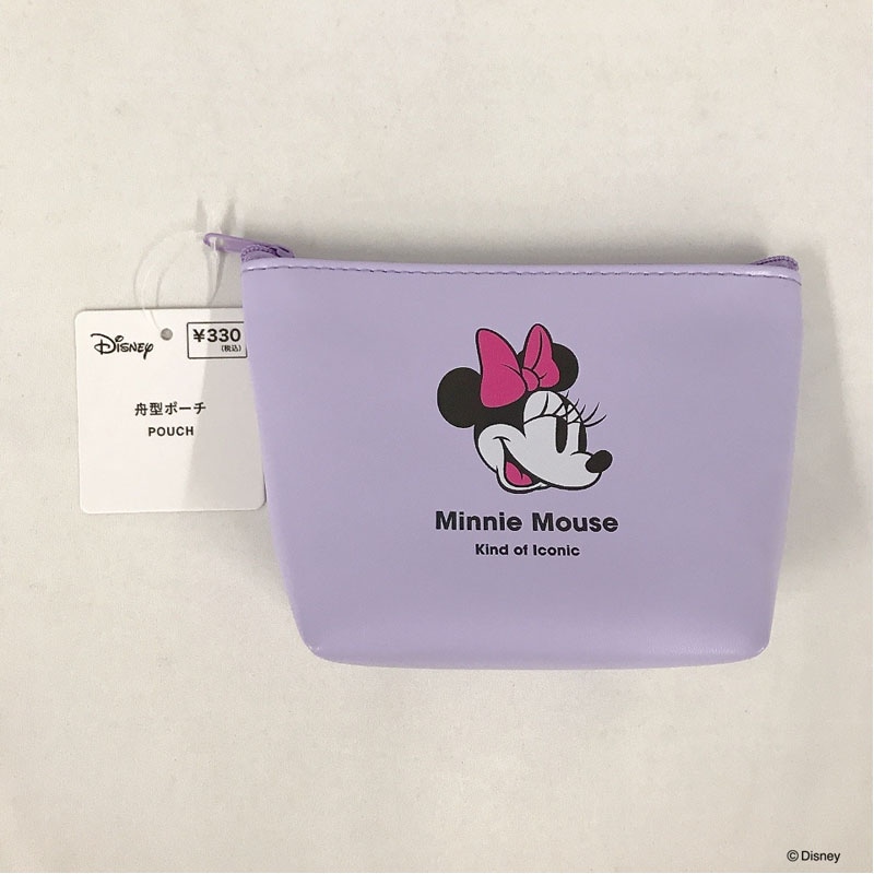 ディズニー／ミニーマウス 舟型ポーチ【公式】≪1個からお届け≫Can