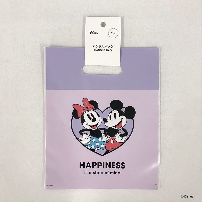ディズニー／ミニーマウス ハンドルバッグ5P【公式】≪1個からお