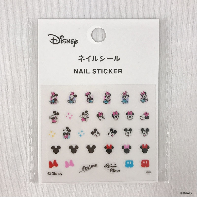 ディズニー／ミニーマウス ネイルシール【公式】≪1個からお届け≫Can