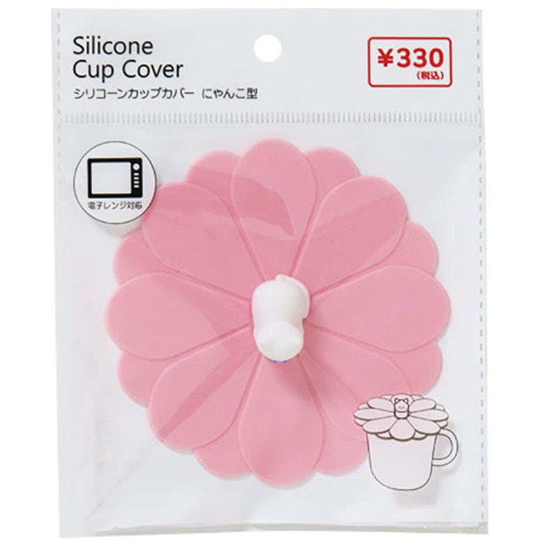 シリコーンカップカバー　にゃんこ型
