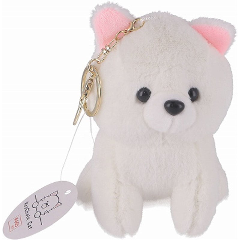 キーチェーン　ネコ　ＷＨ