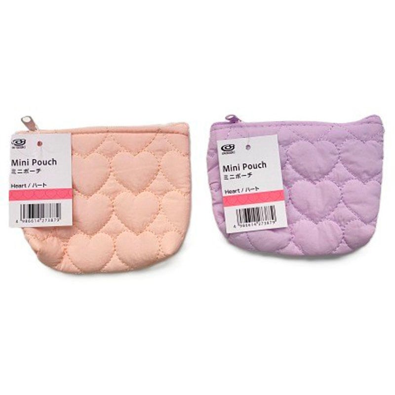 ミニポーチ　ハート