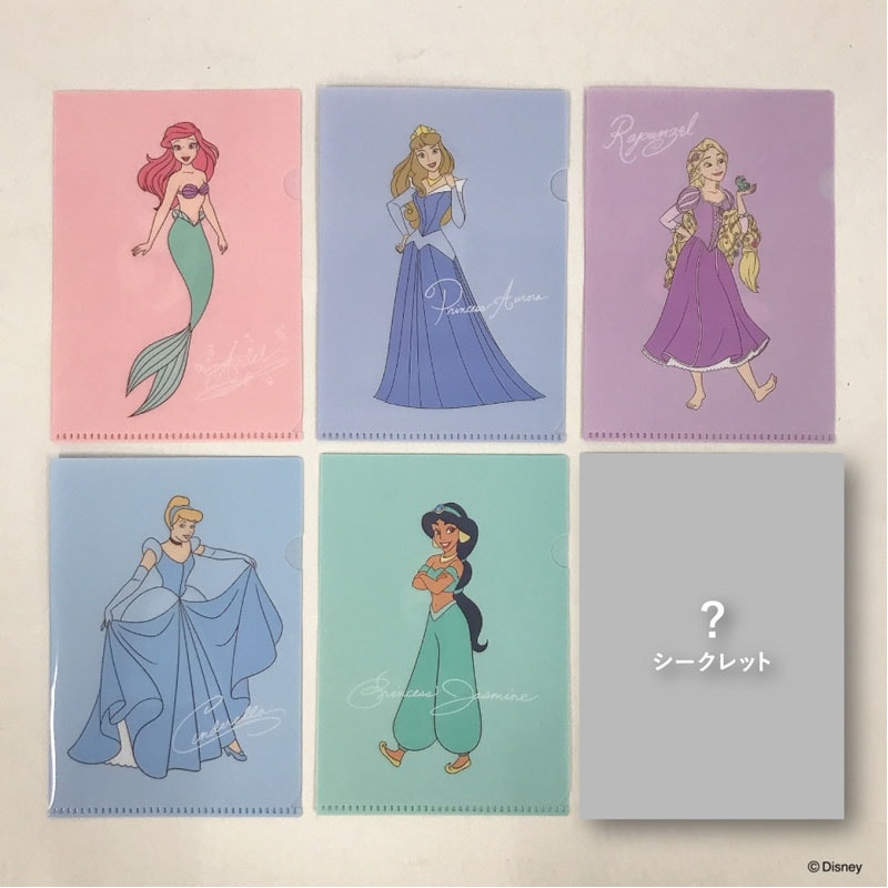 数量限定】ディズニープリンセス ミニクリアホルダー【公式】≪1個