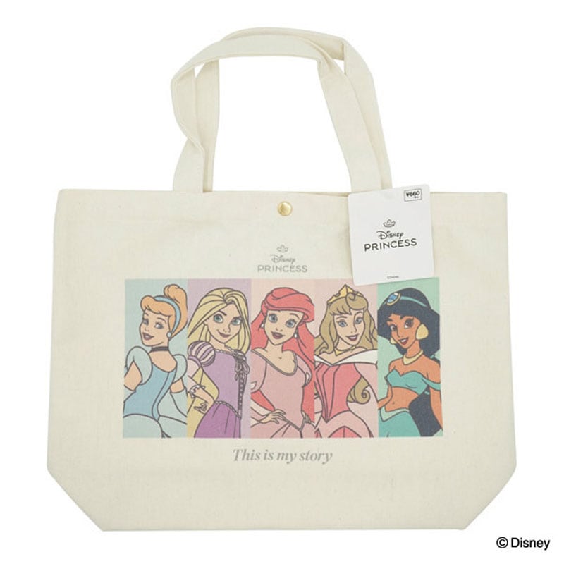 【数量限定】ディズニープリンセス トートバッグM