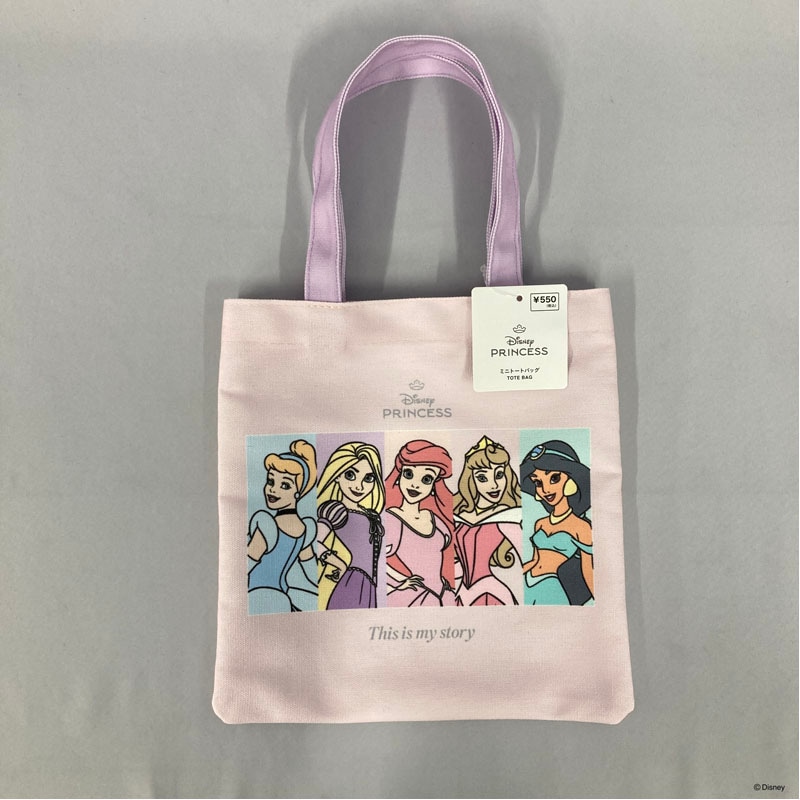 【数量限定】ディズニープリンセス　ミニトートバッグ