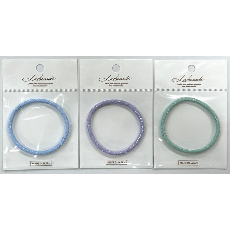 ヘアリングゴム　太　オーロラ