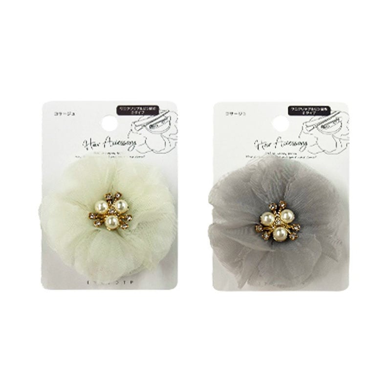 コサージュ　フラワーパール