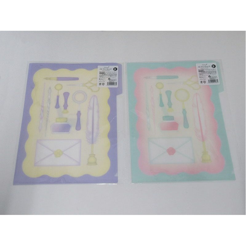 クリアホルダー　Ａ４　３ポケット