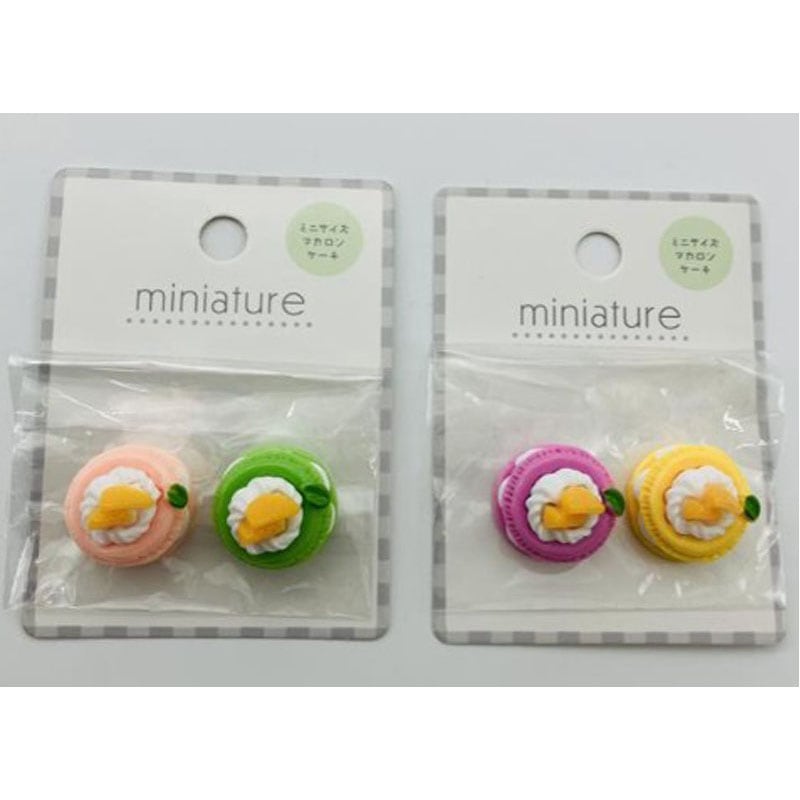 ミニチュア　マカロンケーキ　２Ｐ