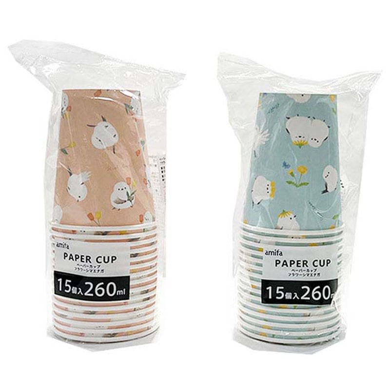 ペーパーカップ　２６０ｍｌ　１５Ｐ　Ｆ＆Ｓ
