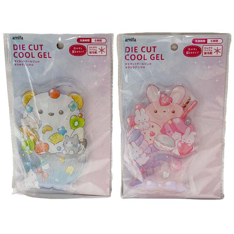 ダイカットクールジェル　キラキラアニマル