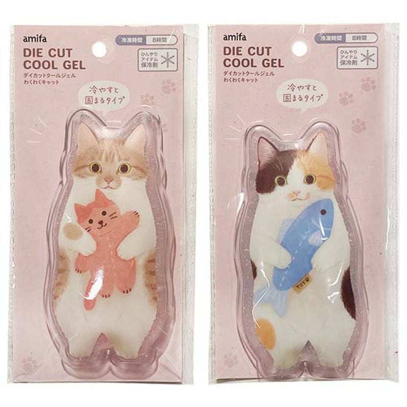 ダイカットクールジェル　わくわくキャット