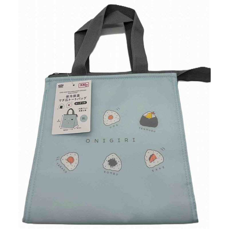 保冷バッグマチ広型　おにぎり柄　ＢＬ