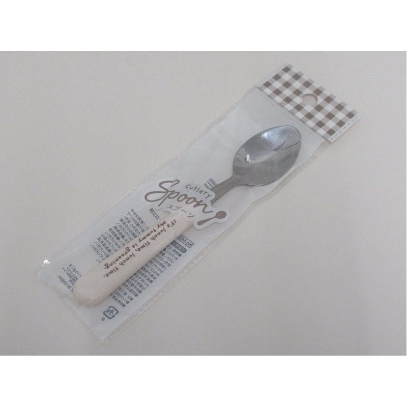 スプーン ロゴ柄