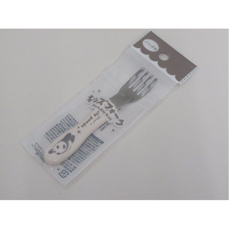 キッズフォーク パンダ柄