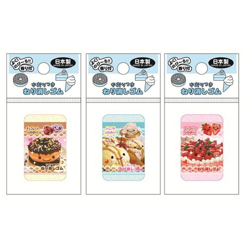 ねり消しゴム　スイーツ柄