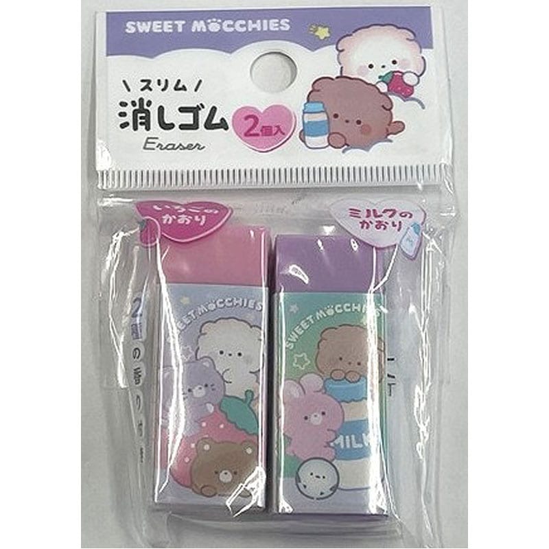 スイートモッチーズ　スリム消しゴム　２Ｐ