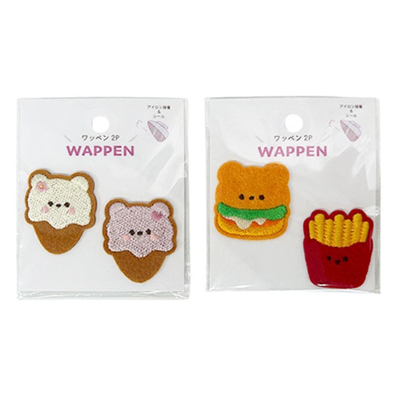 ワッペン　２Ｐ