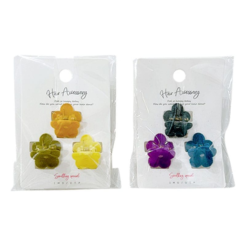ゆきんこ様✨お取置中　コップ袋／レースフラワー2 ヘアクリップ フロッキーフラワー 3P【公式】≪1個からお届け≫Can