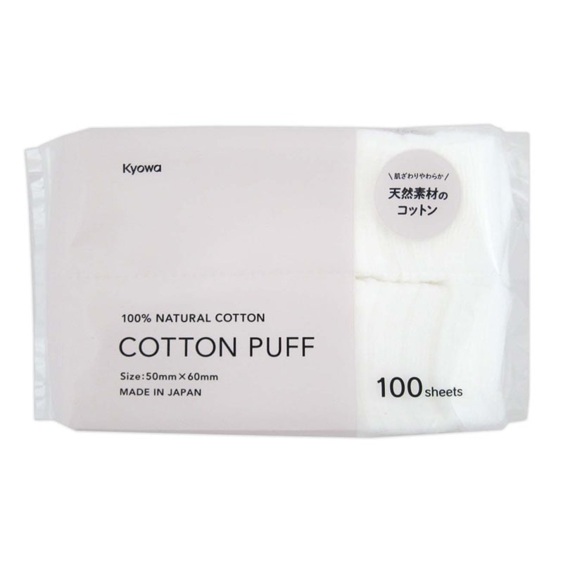 コットンパフ　１００枚