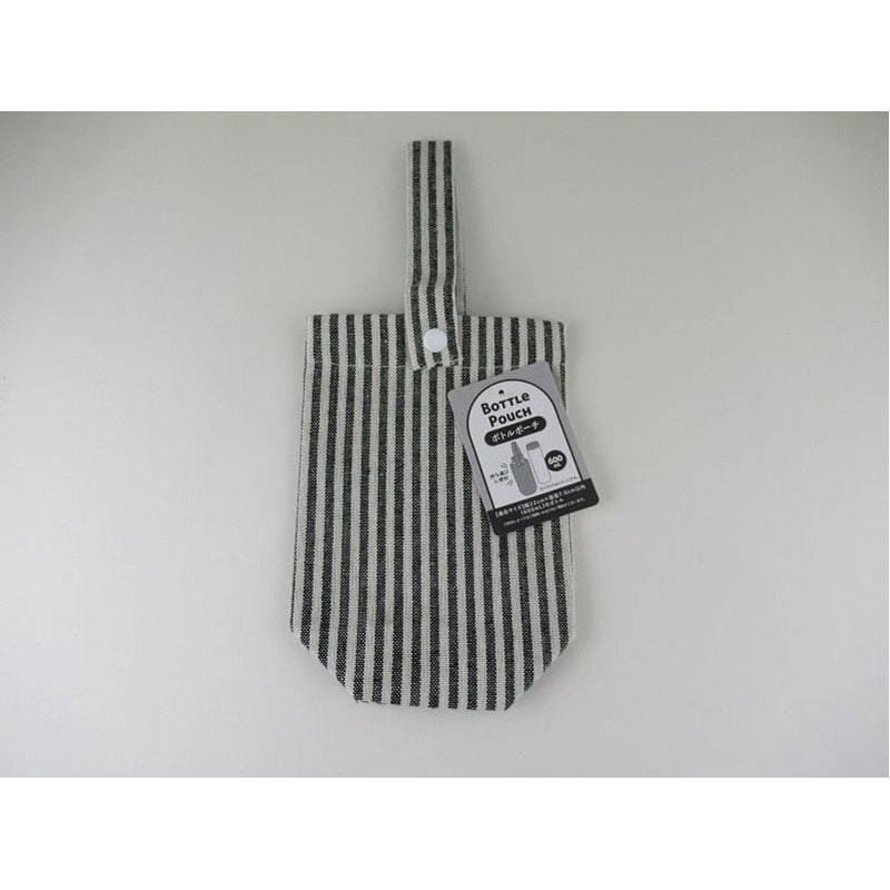 ボトルポーチ　ストライプ柄