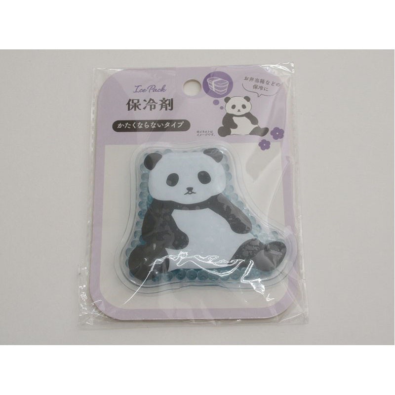 つぶつぶ保冷剤　パンダ柄
