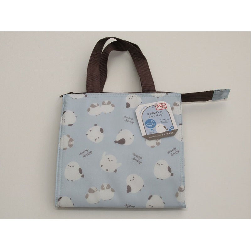 マチ広ランチトート　シマエナガ柄