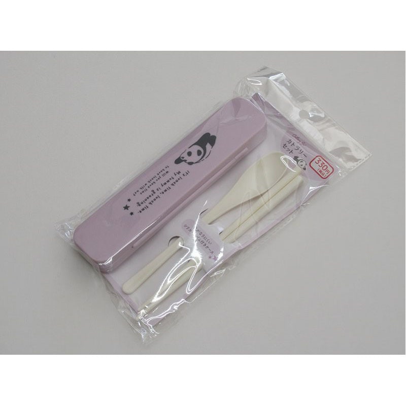 カトラリーセット　パンダ柄