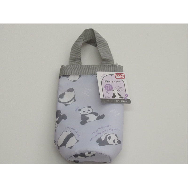 ボトルホルダー　パンダ柄