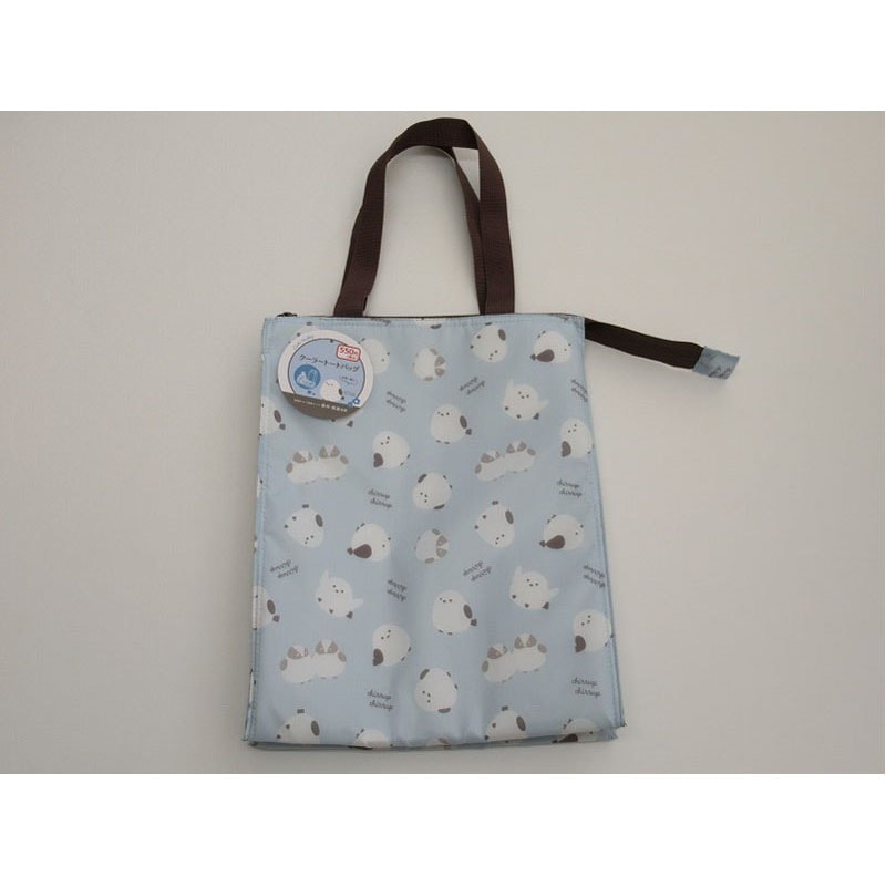 クーラースクエアトート　シマエナガ