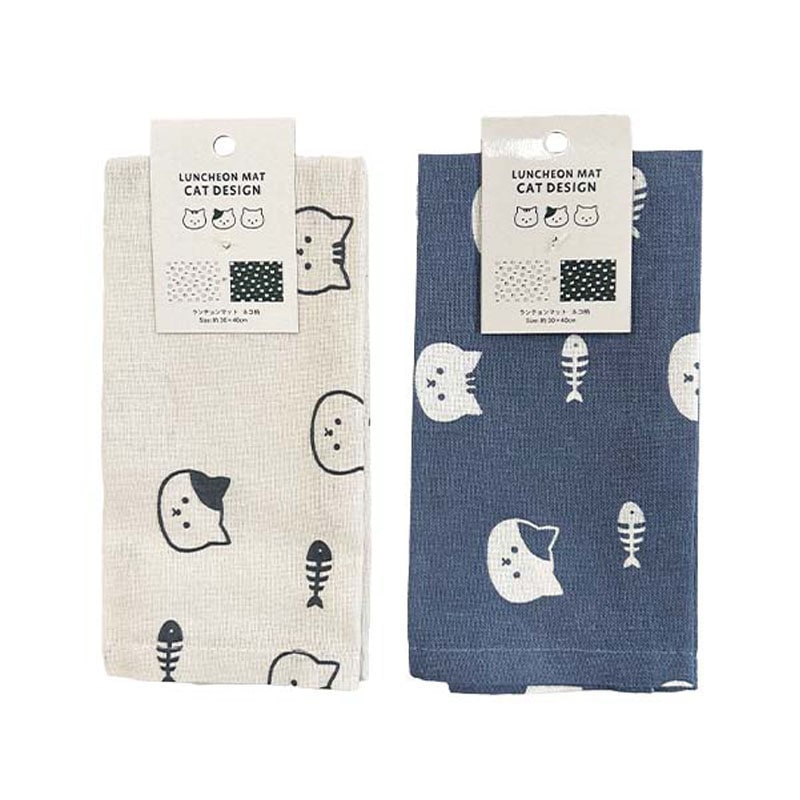 ランチョンマット　ネコ柄