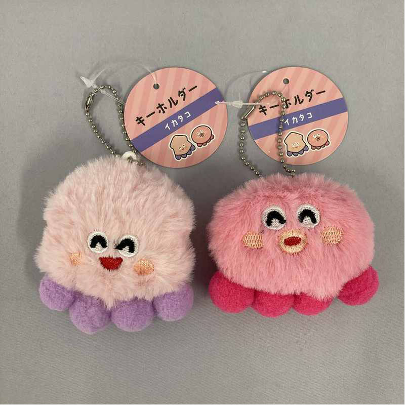 もこもこキーホルダー イカタコ【公式】≪1個からお届け≫Can☆Do