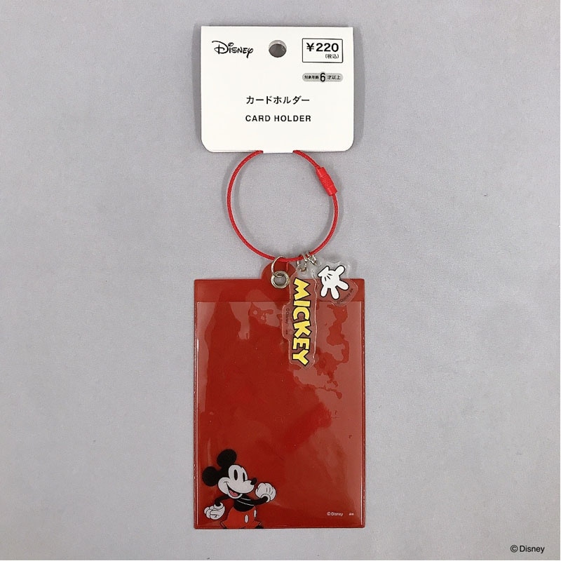 ディズニー／ミッキー＆フレンズ　ＣＬ　カードホルダー　ミッキー