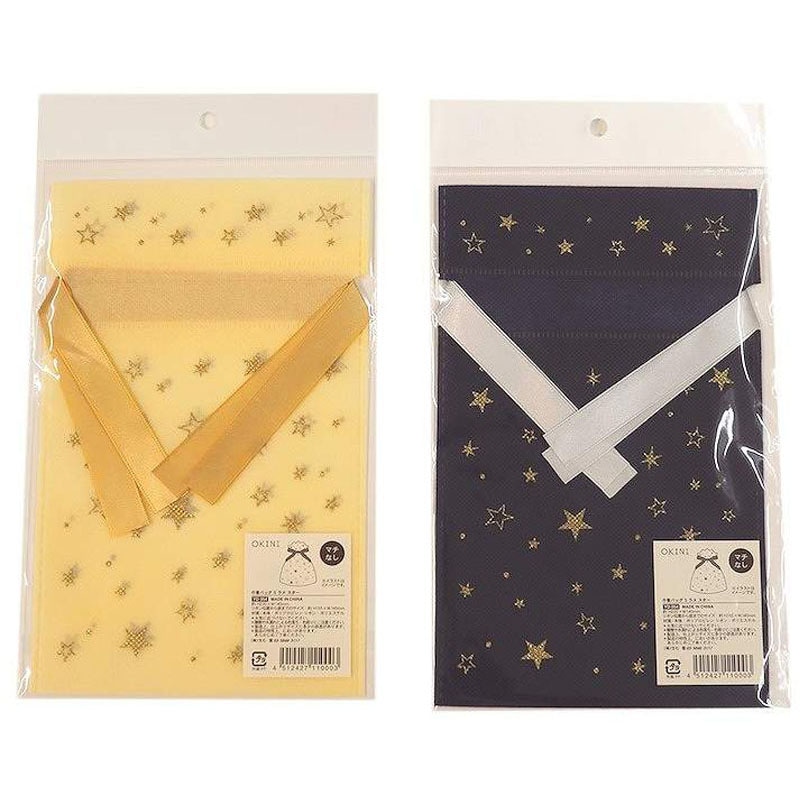 巾着バッグ　Ｓ　ラメ　スター