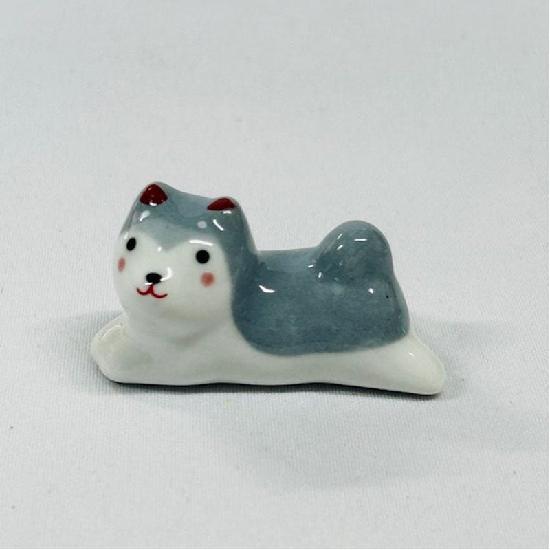 柴犬グレー 箸置き