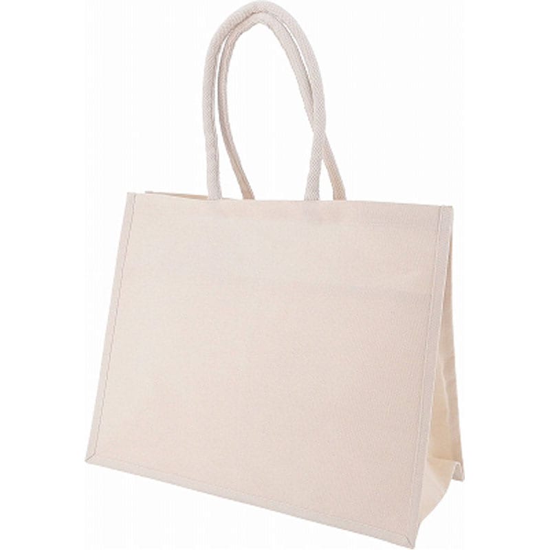 コットンバッグ内ポケット付き L【公式】≪1個からお届け≫Can☆Do