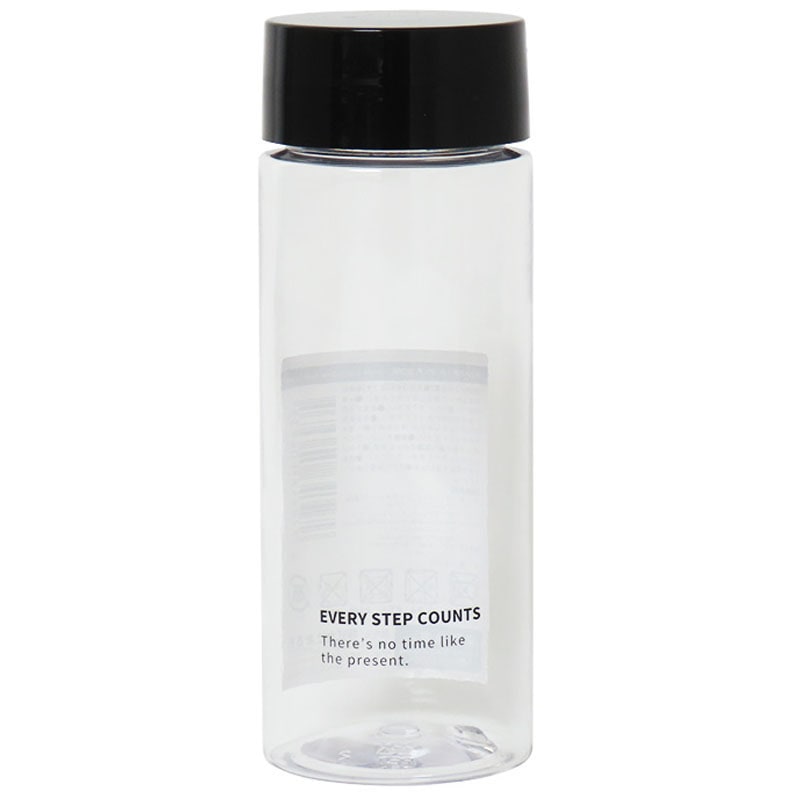 ドリンクボトル　クリアロゴ柄　１８０ｍｌ