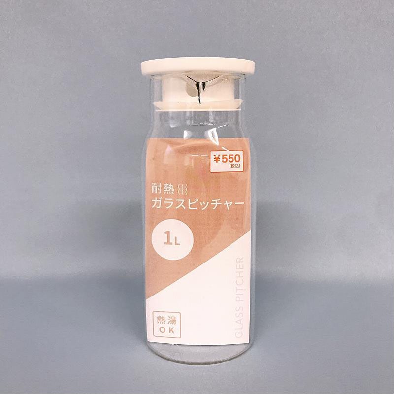 耐熱ガラスピッチャー 1L