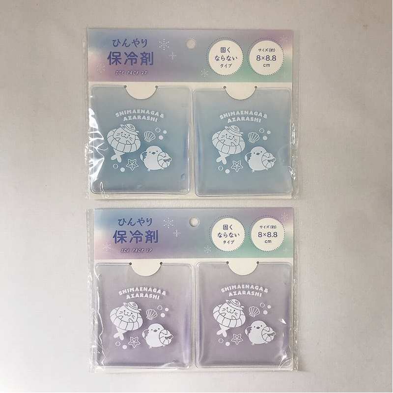 ２６保冷剤　２Ｐ　シマエナガアザラシ
