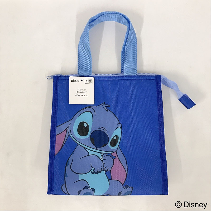 数量限定】ディズニー／スティッチ スクエア保冷バッグ【公式】≪1個