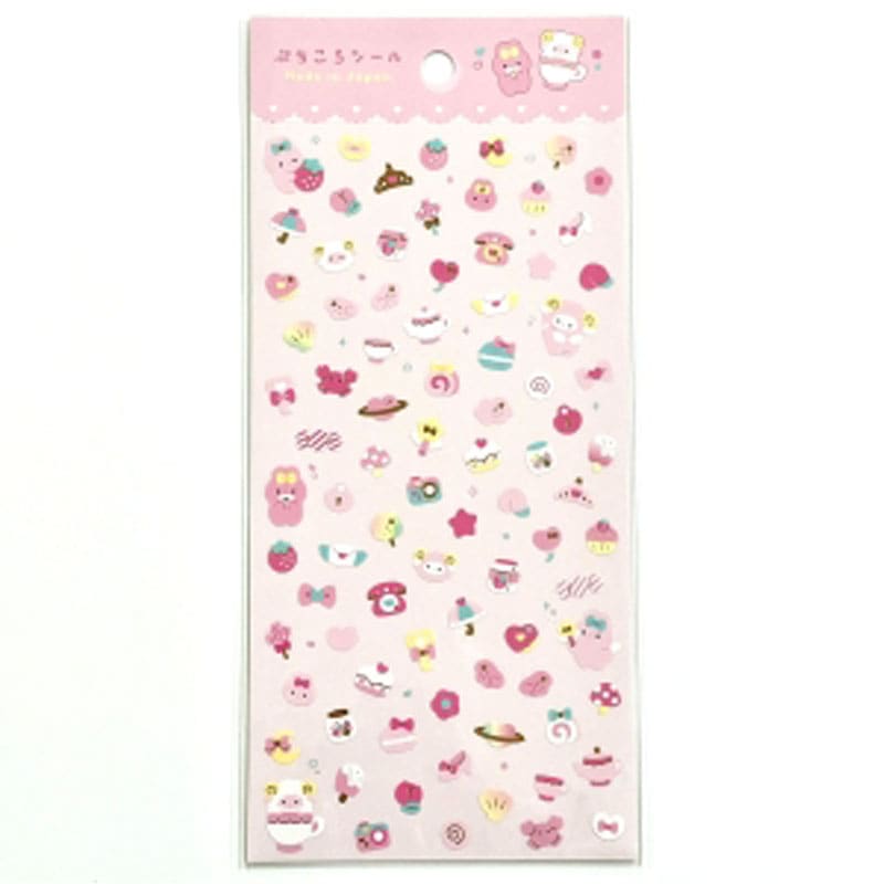 ぷちころシール　ピンク