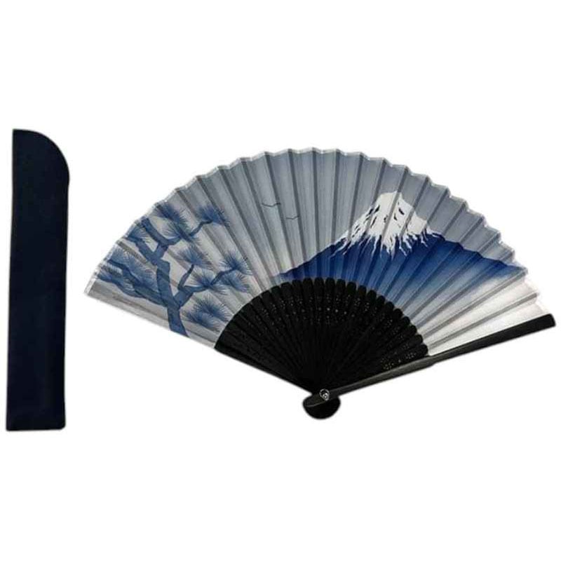 収納袋付き扇子 21cm 富士山2【公式】≪1個からお届け≫Can☆Do